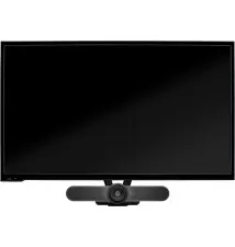 Suporte de Televisor LOGITECH (Até 55'' - Metal - Preto)