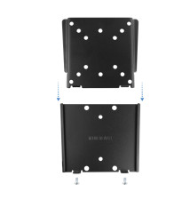 Suporte de TV TOOQ (10''-23'' - 30Kg de capacidade -  Preto)
