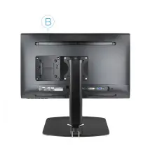 Suporte de Monitor TOOQ (3Kg de capacidade - Aço - Preto)