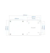 Suporte de Monitor TOOQ (3Kg de capacidade - Aço - Preto)