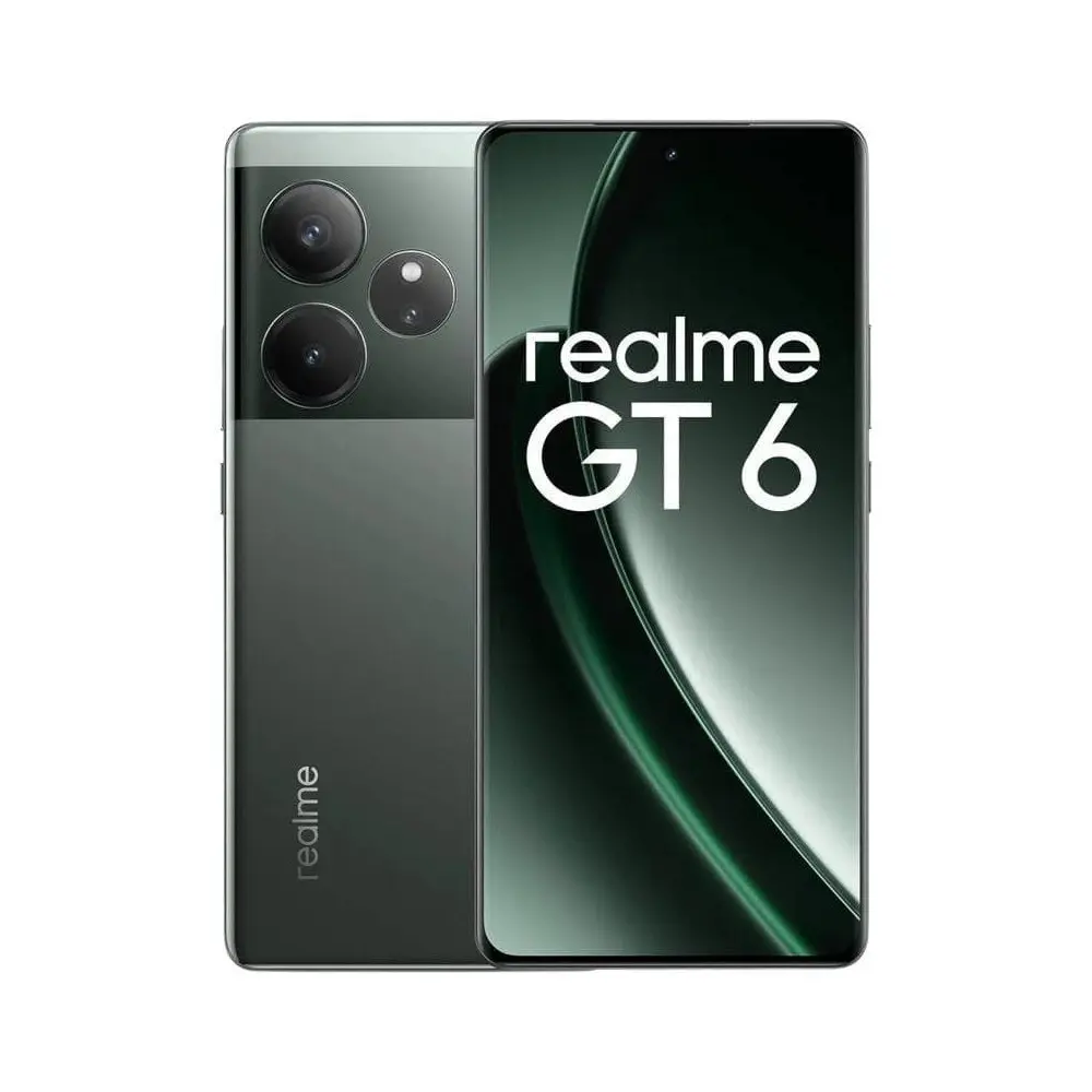 Smartphone Realme GT6 8GB/256GB (Verde) - 6941764433519