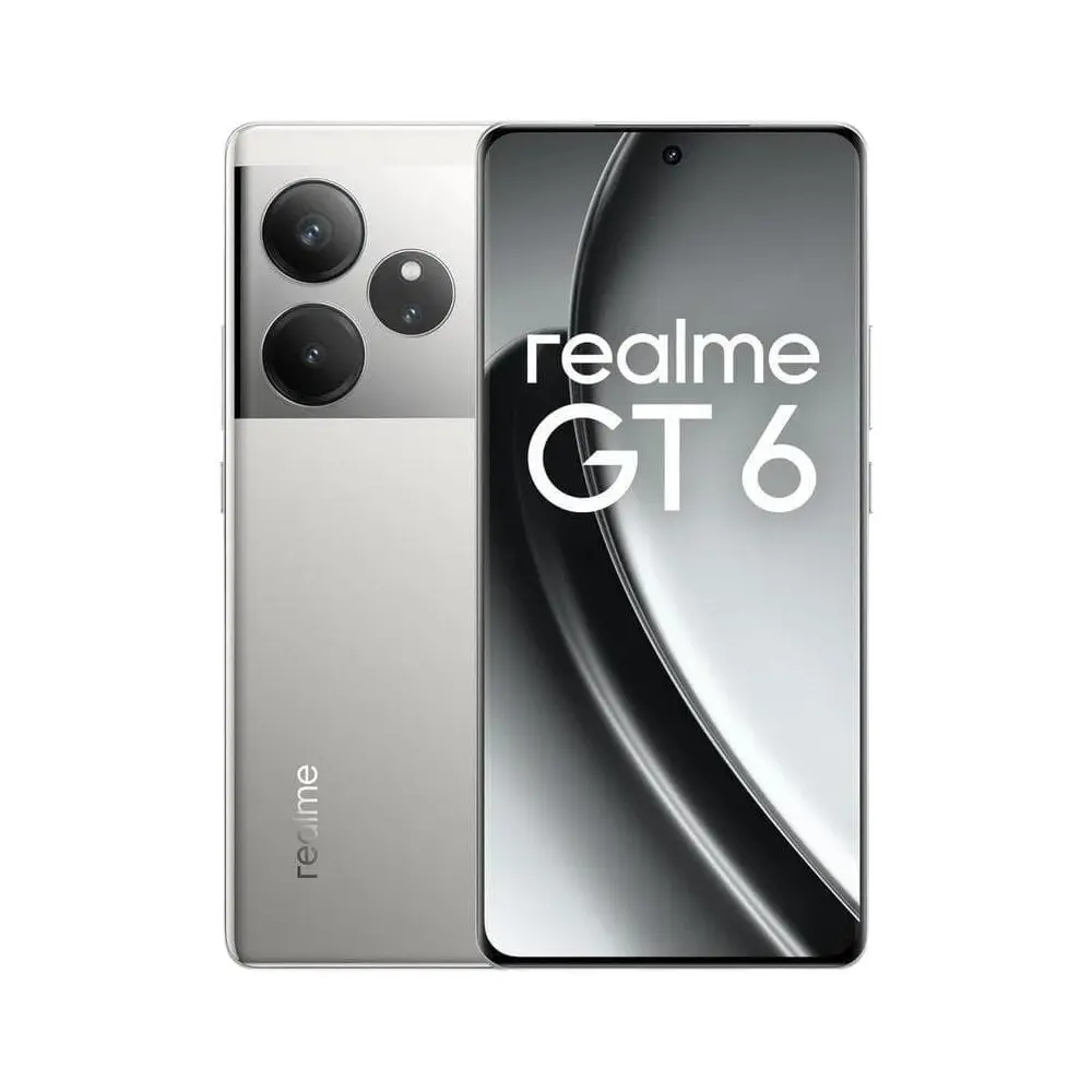 Smartphone Realme GT6 16GB/512GB (Prateado) - 6941764433939