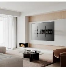 Suporte de TV AISENS WT120TSLE-163 (60''-120'' - Ferro - Preto)