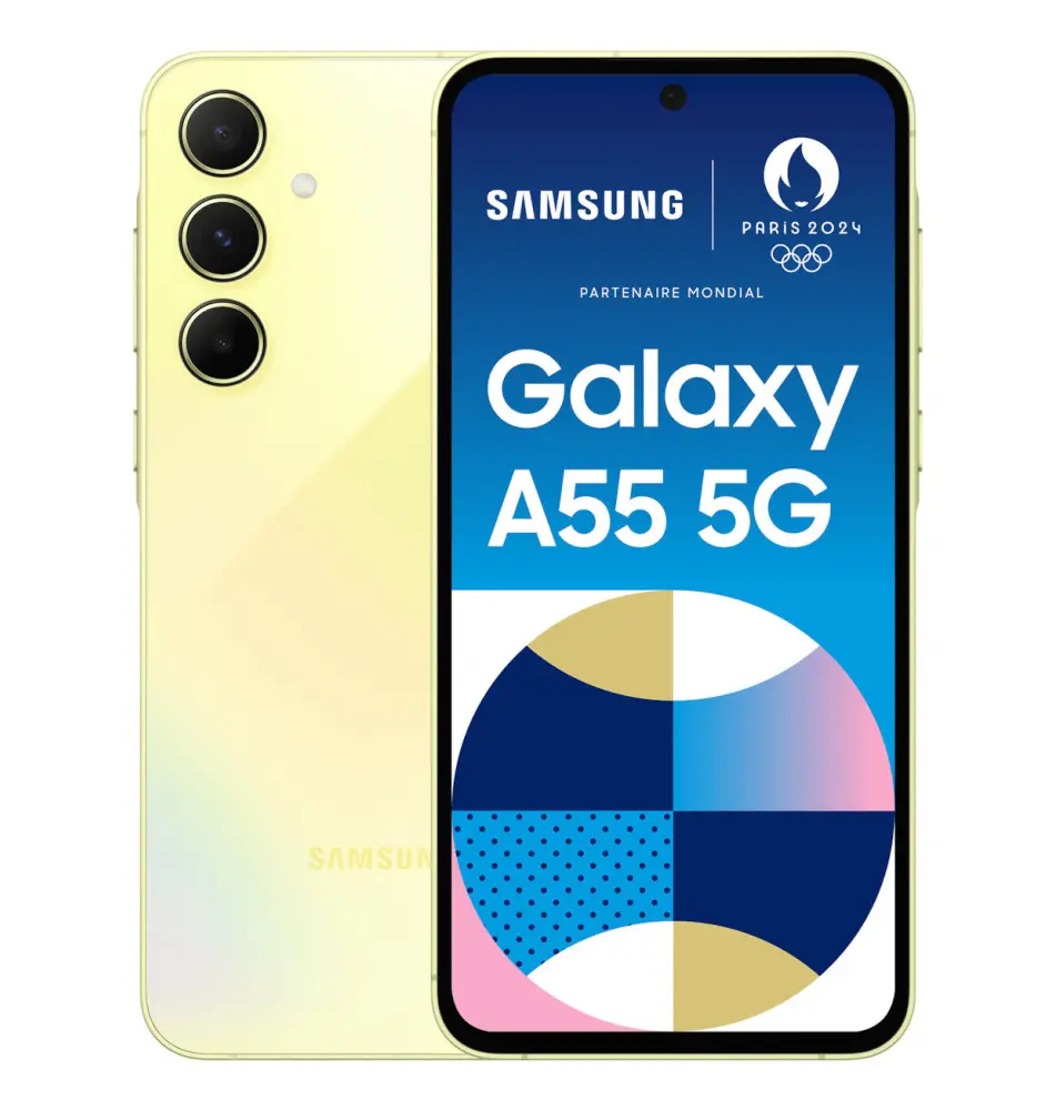 Smartphone SAMSUNG Galaxy A55 5G (8GB 128GB - 6,6'' - Amarelo)