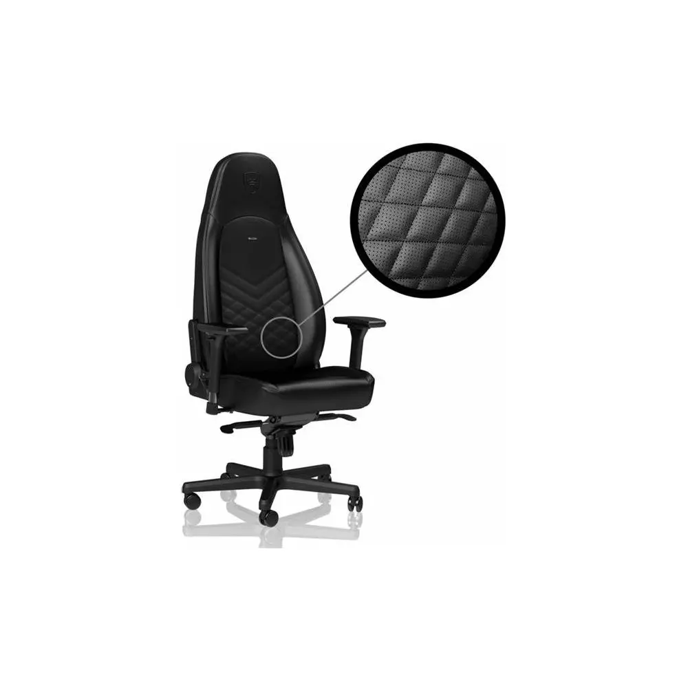 Cadeira Gaming Noblechairs ICON (Preto) - NBL-ICN-PU-BLA