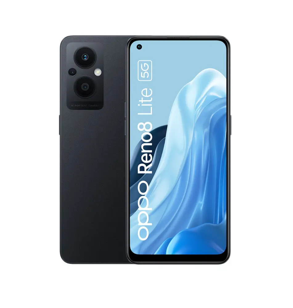 Smartphone OPPO Reno 8 Lite 5G (8GB 128GB - 6,4'' - Preto)