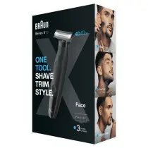 Aparador de Barba All-In-One Braun XT3100 3 (Preto) - XT3100