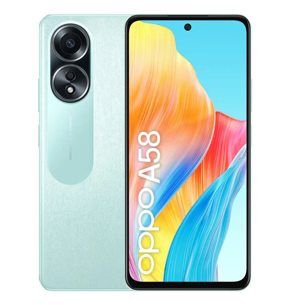 Smartphone OPPO A58 4G (6GB 128GB - 6,7'' - Verde)