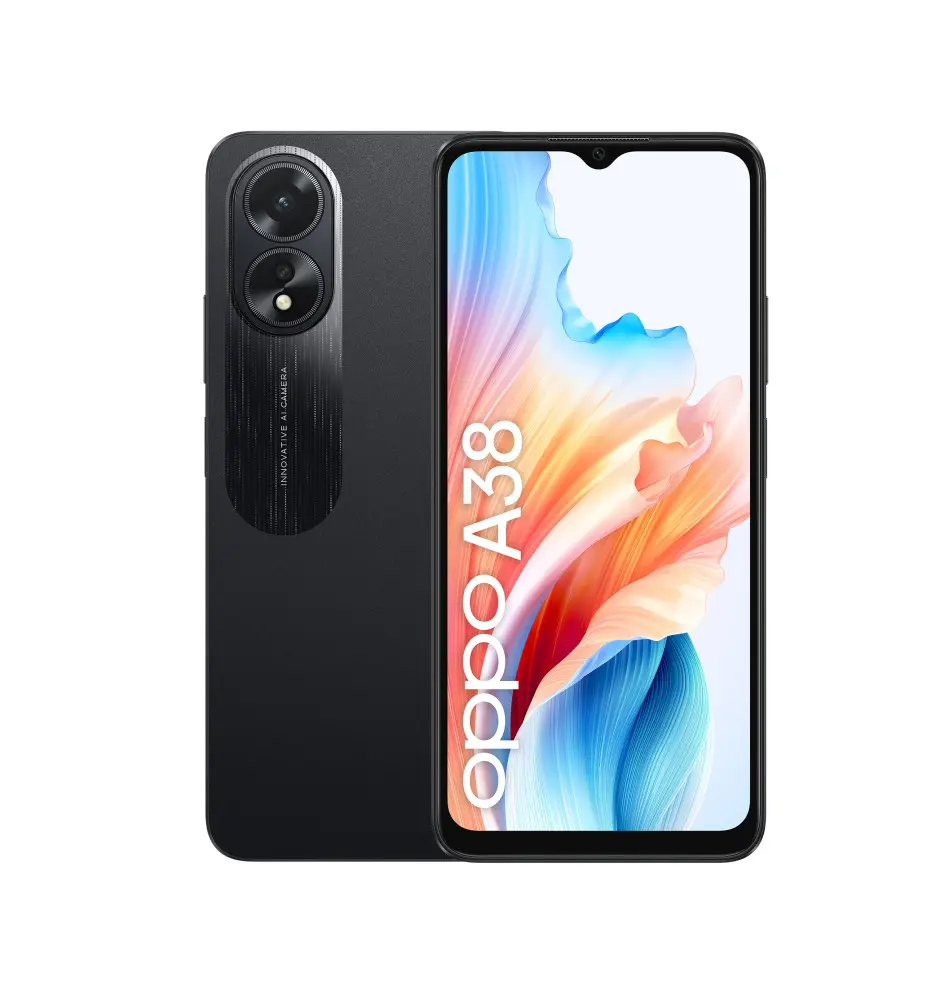 Smartphone OPPO A38 4G (4GB 128GB - 6,5'' - Preto)