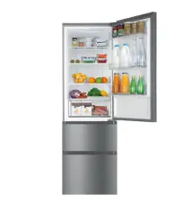 Frigorífico Combinado HAIER HTR3619ENMN (Independente - 348L - Inox)