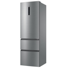 Frigorífico Combinado HAIER HTR3619ENMN (Independente - 348L - Inox)