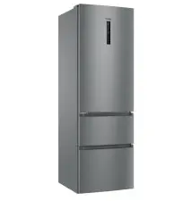 Frigorífico Combinado HAIER HTR3619ENMN (Independente - 348L - Inox)
