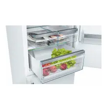 Frigorífico Combinado BOSCH Serie 6 KGN39AWEP (Independente - 368L - Branco)