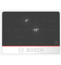 Frigorífico Combinado BOSCH KGN397WCT (Independente - 363L - Branco)
