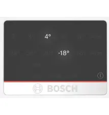 Frigorífico Combinado BOSCH KGN397WCT (Independente - 363L - Branco)