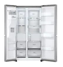 Frigorífico Americano LG GSLV91MBAD (Independente - 635L - Inox)