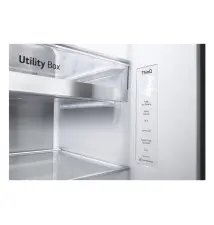 Frigorífico Americano LG GSLV91MBAD (Independente - 635L - Inox)