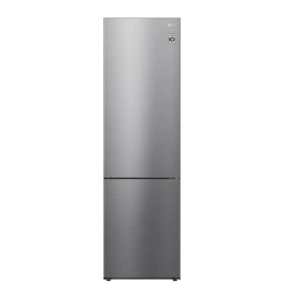 Frigorífico Combinado LG GBP62PZNBC (Independente - 384L - Inox)