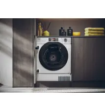 Máquina de Secar Roupa HAIER HDBI H7A2TBEX-S (Encastre - 7Kg - Branco)