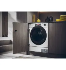 Máquina de Secar Roupa HAIER HDBI H7A2TBEX-S (Encastre - 7Kg - Branco)