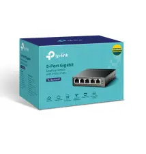 Switch de Rede TP-LINK TL-SG1005P (Unmanaged - Cat6 - 5 Portas)