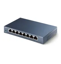 Switch de Rede TP-LINK TL-SG108 (Unmanaged - 16Gbit s - 8 Portas)