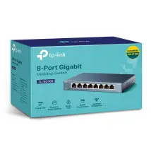 Switch de Rede TP-LINK TL-SG108 (Unmanaged - 16Gbit s - 8 Portas)