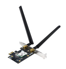 Placa de Rede ASUS PCE-AXE5400 (2,4GHz 5GHz 6GHz - 2402Mbit s - Wi-Fi 6e)