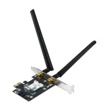 Placa de Rede ASUS PCE-AXE5400 (2,4GHz 5GHz 6GHz - 2402Mbit s - Wi-Fi 6e)
