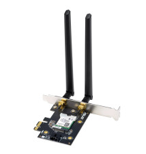 Placa de Rede ASUS PCE-AXE5400 (2,4GHz 5GHz 6GHz - 2402Mbit s - Wi-Fi 6e)
