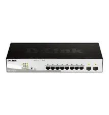 Switch de Rede D-LINK DGS-1210-10P (Managed - 20Gbit s - 8 Portas)