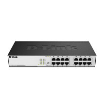 Switch de Rede D-LINK DGS-1016D (Unmanaged - 31Gbit s - 16 Portas)