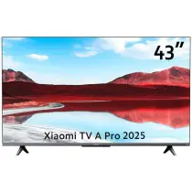 Smart TV Xiaomi A Pro 2025 HD 43" Preto - ELA5483EU