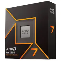 Processador AMD Ryzen 7 9700X "Zen 5" 8-Core 3.8GHz c/ Turbo 5.5GHz 40MB Cache SktAM5 - 100-100001404WOF