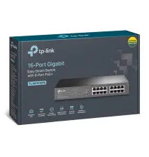Switch de Rede TP-LINK TL-SG1016PE (Managed - 32 Gbit s - Cat6)