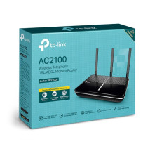 Router TP-LINK Archer VR2100v (2,4GHz 5GHz - Wi-Fi 5 - 3 Portas)