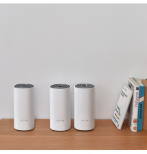Sistema Mesh TP-LINK Deco E4 (3Pack) (2,4GHz 5GHz - Wi-Fi 5 - 2 Portas)