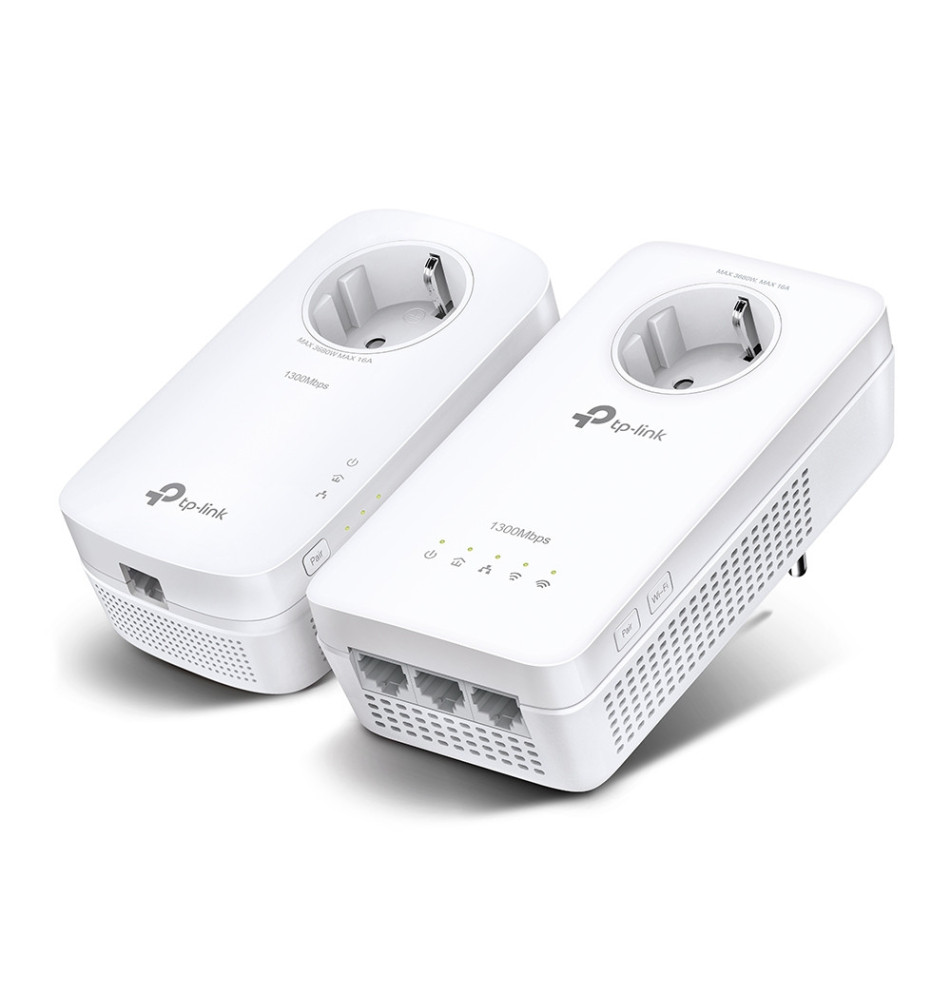 Adaptador de Rede TP-LINK TL-WPA8631P KIT (300Mbit s - Wi-Fi 5 - 3 Portas)