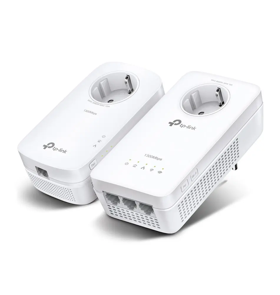Adaptador de Rede TP-LINK TL-WPA8631P KIT (300Mbit s - Wi-Fi 5 - 3 Portas)