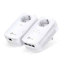 Adaptador de Rede Powerline TP-LINK TL-PA8033P KIT (1300Mbit s - IEEE 802.3u - Branco)