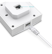 Access Point TP-LINK Omada EAP650-Wall (2,4GHz 5GHz - 3000Mbit s - 2 Portas)