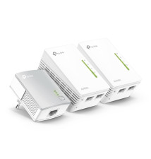 Adaptador de Rede Powerline TP-LINK TL-WPA4220T (Wi-Fi 4 - 300Mbit s - 2 Portas)