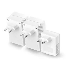 Adaptador de Rede Powerline TP-LINK TL-WPA4220T (Wi-Fi 4 - 300Mbit s - 2 Portas)