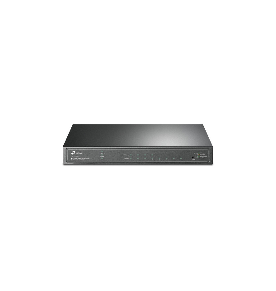 Switch de Rede TP-LINK Omada TL-SG2008P (Managed - 16Gbit s - 8 Portas)