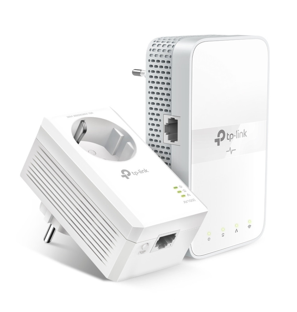 Adaptador de Rede Powerline TP-LINK TL-WPA7617 KIT (1200Mbit s - Wi-Fi 5 - 1 Porta)