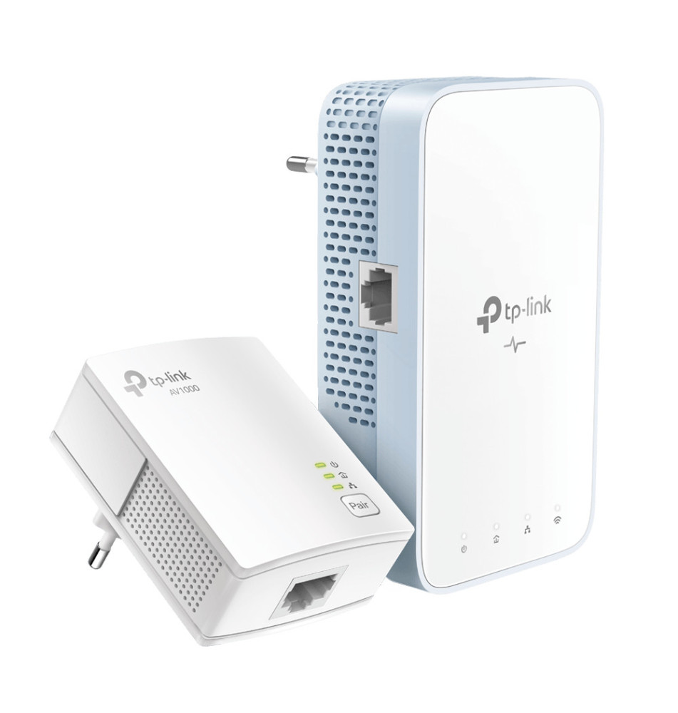 Adaptador de Rede Powerline TP-LINK TL-WPA7517 KIT (2,4GHz 5GHz - Wi-Fi 5 - 2 Portas)