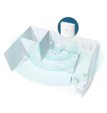 Access Point TP-LINK Omada EAP235-Wall (2,4GHz 5GHz - 1167Mbit s - 4 Portas)