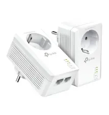 Adaptador de Rede Powerline TP-LINK TL-PA7027P KIT (1000Mbit s - 2 Portas - AV2)