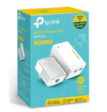Adaptador de Rede Powerline TP-LINK AV600 (Wi-Fi 4 - 600Mbit s - 3 Portas)