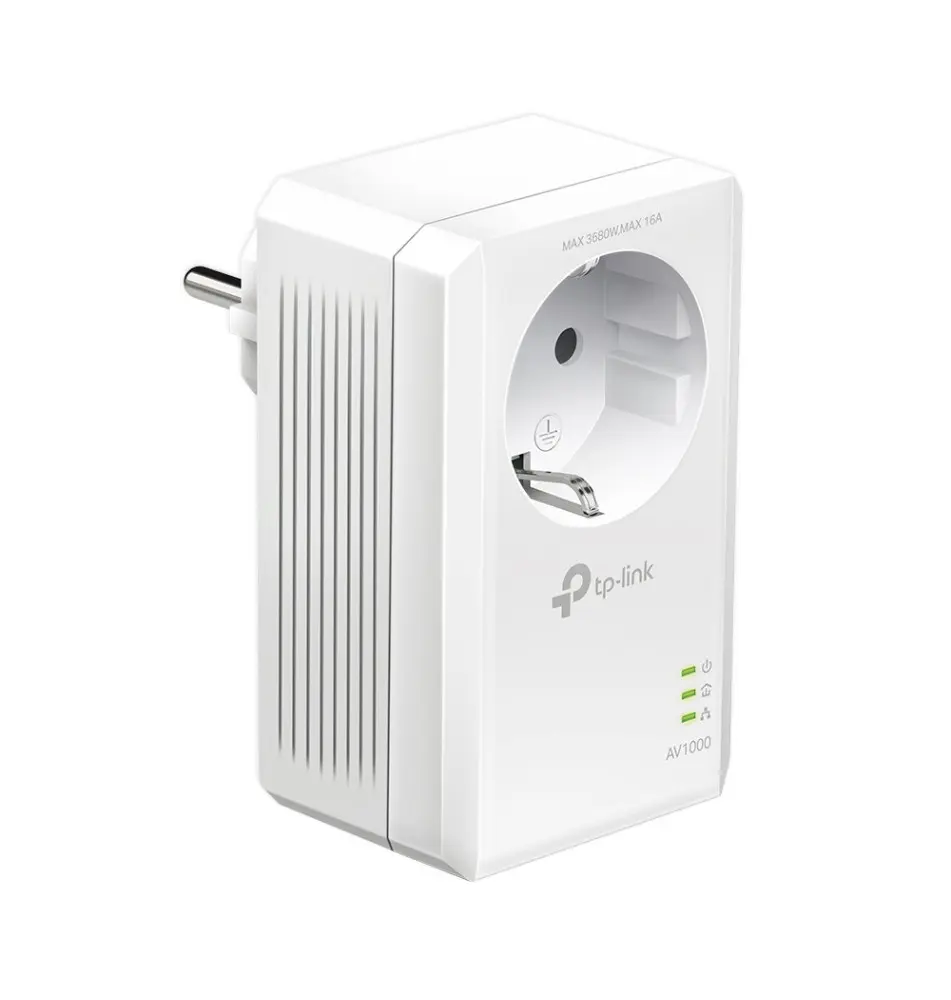 Adaptador de Rede Powerline TP-LINK PA7017PKIT (1000Mbit s - 1 Porta - AV2)